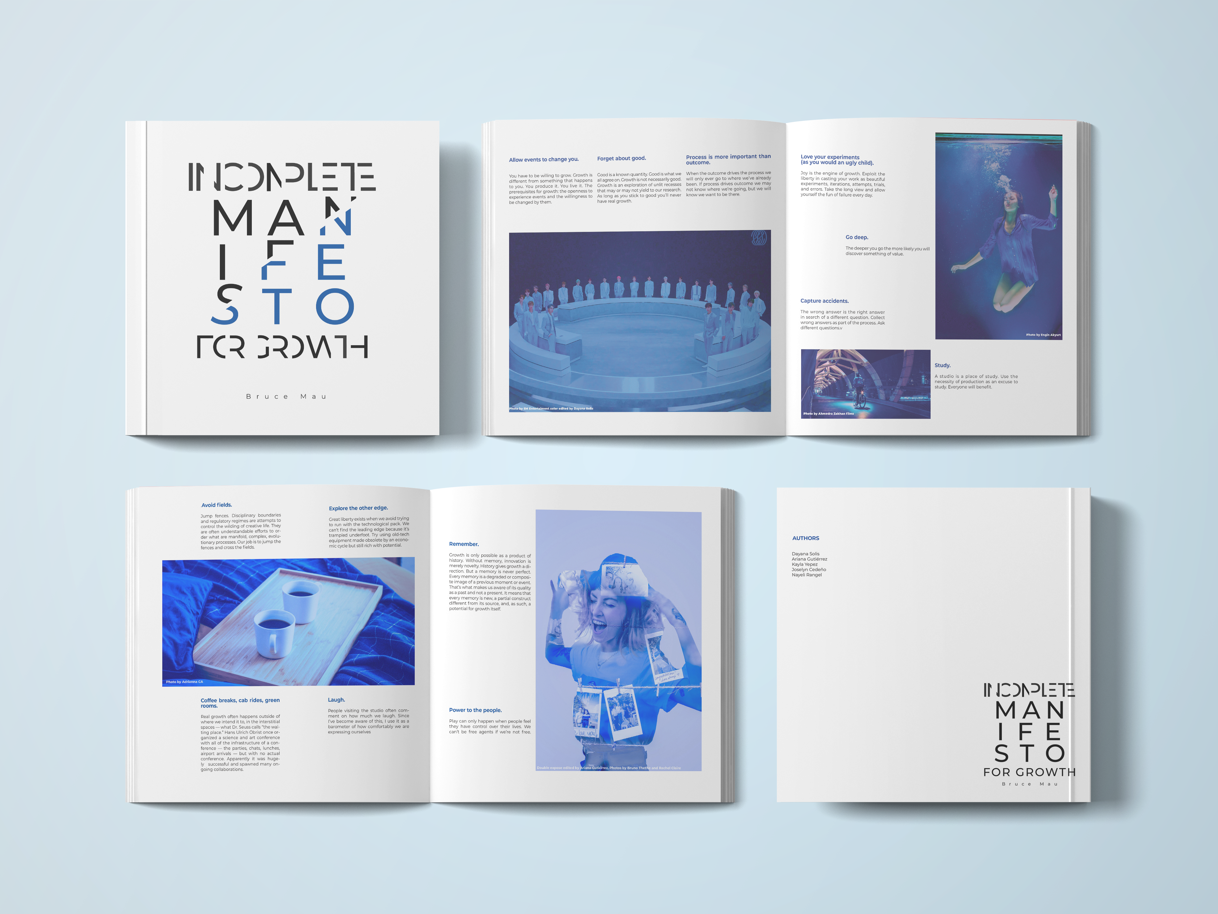 Libro abierto sobre mesa